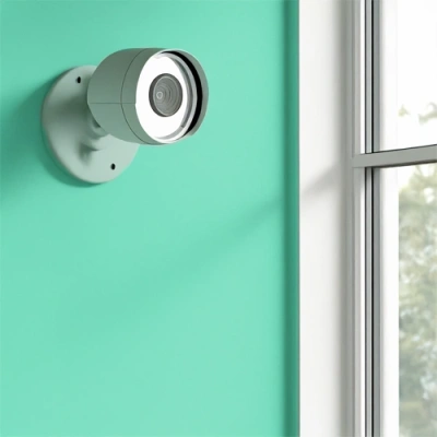Missoula vivint camera facing a window